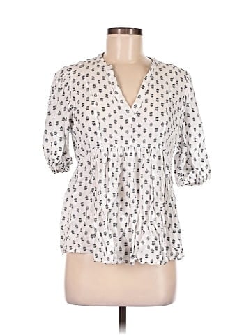 Tea n Rose 3/4 Sleeve Blouse (view 1)