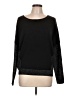 Apt. 9 100% Acrylic Metallic Black Pullover Sweater Size L - photo 1