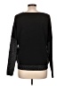 Apt. 9 100% Acrylic Metallic Black Pullover Sweater Size L - photo 2