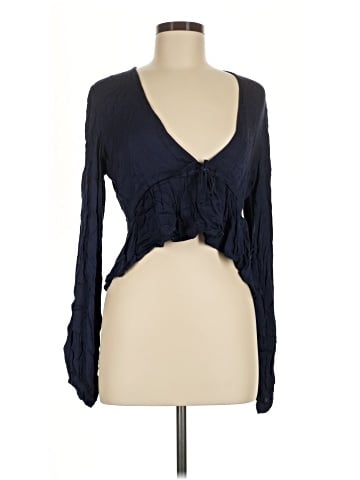 American Eagle Outfitters Long Sleeve Blouse (view 1)