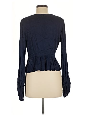 American Eagle Outfitters Long Sleeve Blouse (view 2)