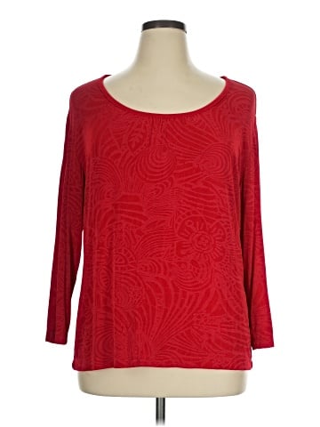 Travelers by Chico's 3/4 Sleeve Top (view 1)