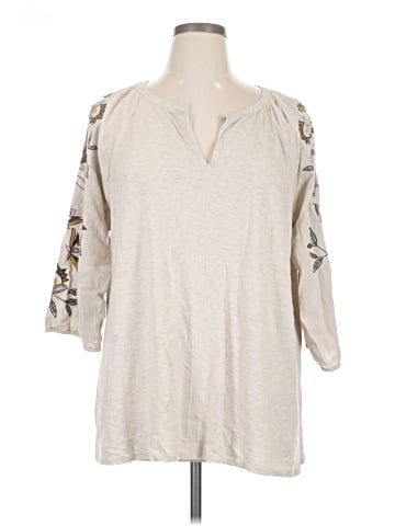 J.Jill 3/4 Sleeve Top (view 1)
