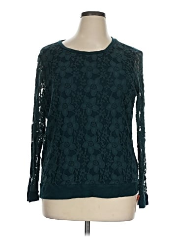 Adrianna Papell Long Sleeve Top (view 1)