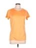 Adidas 100% Polyester Orange Active T-Shirt Size L - photo 1