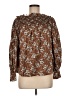 Rebecca Taylor Brown Long Sleeve Blouse Size M - photo 1