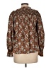 Rebecca Taylor Brown Long Sleeve Blouse Size M - photo 2