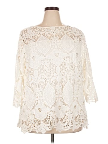 J.Jill 3/4 Sleeve Blouse (view 1)