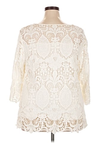 J.Jill 3/4 Sleeve Blouse (view 2)
