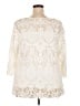 J.Jill Ivory 3/4 Sleeve Blouse Size 3X - photo 2