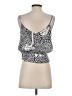 Reformed 100% Polyester Silver Sleeveless Top Size S - photo 2
