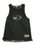 Nike 100% Polyester Black Active Tank Size L (kids) - photo 1
