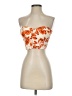 Shein 100% Polyester Orange Tube Top Size S - photo 1