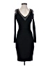 Cache Black Cocktail Dress Size 0 - photo 1