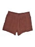 Wildfox 100% Rayon Solid Brown Shorts Size Lg (3 or L) - photo 1