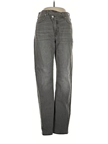 Madewell The '90s Straight Jean in Burwick Wash: Cross-Tab Edition (view 1)