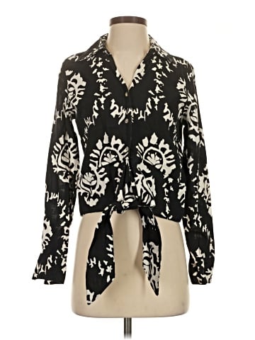 Christian Siriano Long Sleeve Blouse (view 1)