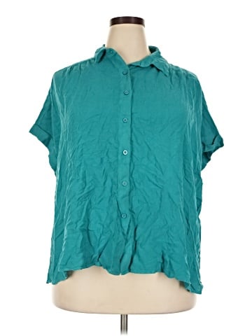 Lane Bryant Short Sleeve Blouse (view 1)