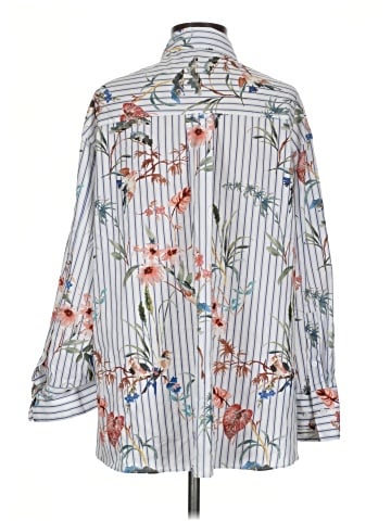 Zara Long Sleeve Button-Down Shirt (view 2)
