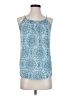 Faded Glory 100% Polyester Blue Tank Top Size S - photo 1