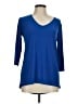 Valentina Blue 3/4 Sleeve Top Size M - photo 1