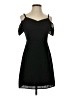 Express Solid Black Cocktail Dress Size 2 - photo 1
