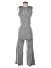 Caution to the Wind Metallic Gray Jumpsuit Size S - photo 2