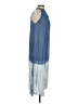 Mud Pie 100% Viscose Tie-dye Blue Casual Dress Size S - photo 4