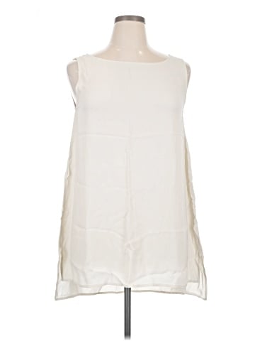 Eileen Fisher Sleeveless Silk Top (view 1)