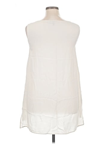 Eileen Fisher Sleeveless Silk Top (view 2)