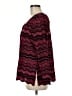 misook 100% Acrylic Chevron-herringbone Burgundy Cardigan Size M - photo 5