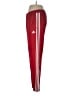 Adidas 100% Polyester Red Track Pants Size L - photo 5