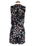 Katherine Barclay 100% Polyester Floral Black Romper Size 4 - photo 2