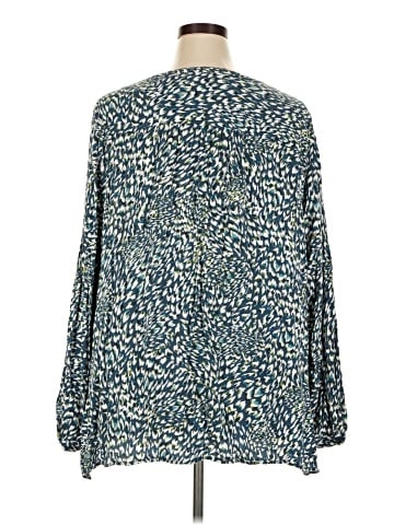 Lane Bryant Long Sleeve Blouse (view 2)