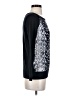 Joie 100% Silk Animal Print Black Silk Pullover Sweater Size XS - photo 4