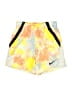 Nike Tie-dye Yellow Athletic Shorts Size 4 - photo 1