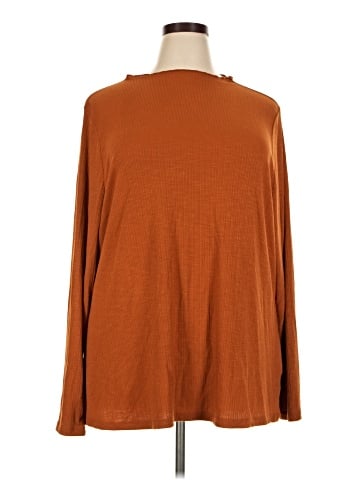 Lane Bryant Long Sleeve T-Shirt (view 1)