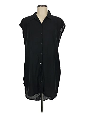 Eileen Fisher Sleeveless Button-Down Shirt (view 1)