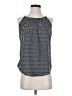 Faded Glory 100% Polyester Silver Sleeveless Top Size 4 - photo 1
