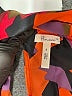 Flounce 100% Silk Orange Sleeveless Silk Top Size S - photo 7