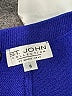 St. John Collection Color Block Blue Casual Pants Size 6 - photo 7