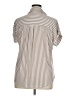 Perch by Blu Pepper Stripes Brown Short Sleeve Blouse Size 1X - photo 2