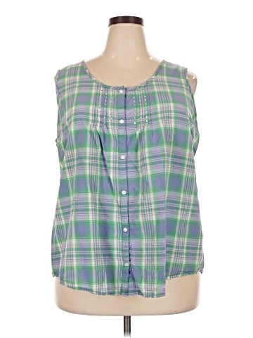 Fashion Bug Sleeveless Blouse (view 1)