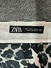 Zara Animal Print Gray Shorts Size S - photo 3