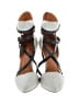 Rebecca Minkoff 100% Leather Color Block Gray Heels Size 10 - photo 2