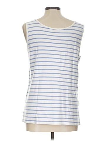 Lands' End Sleeveless T-Shirt (view 2)