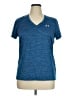 Under Armour 100% Polyester Blue Active T-Shirt Size XL - photo 1