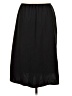 Uniqlo 100% Polyester Solid Black Formal Skirt Size L - photo 2