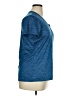 Under Armour 100% Polyester Blue Active T-Shirt Size XL - photo 4