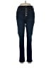 a.n.a. A New Approach Solid Blue Jeans Size 10 - photo 1